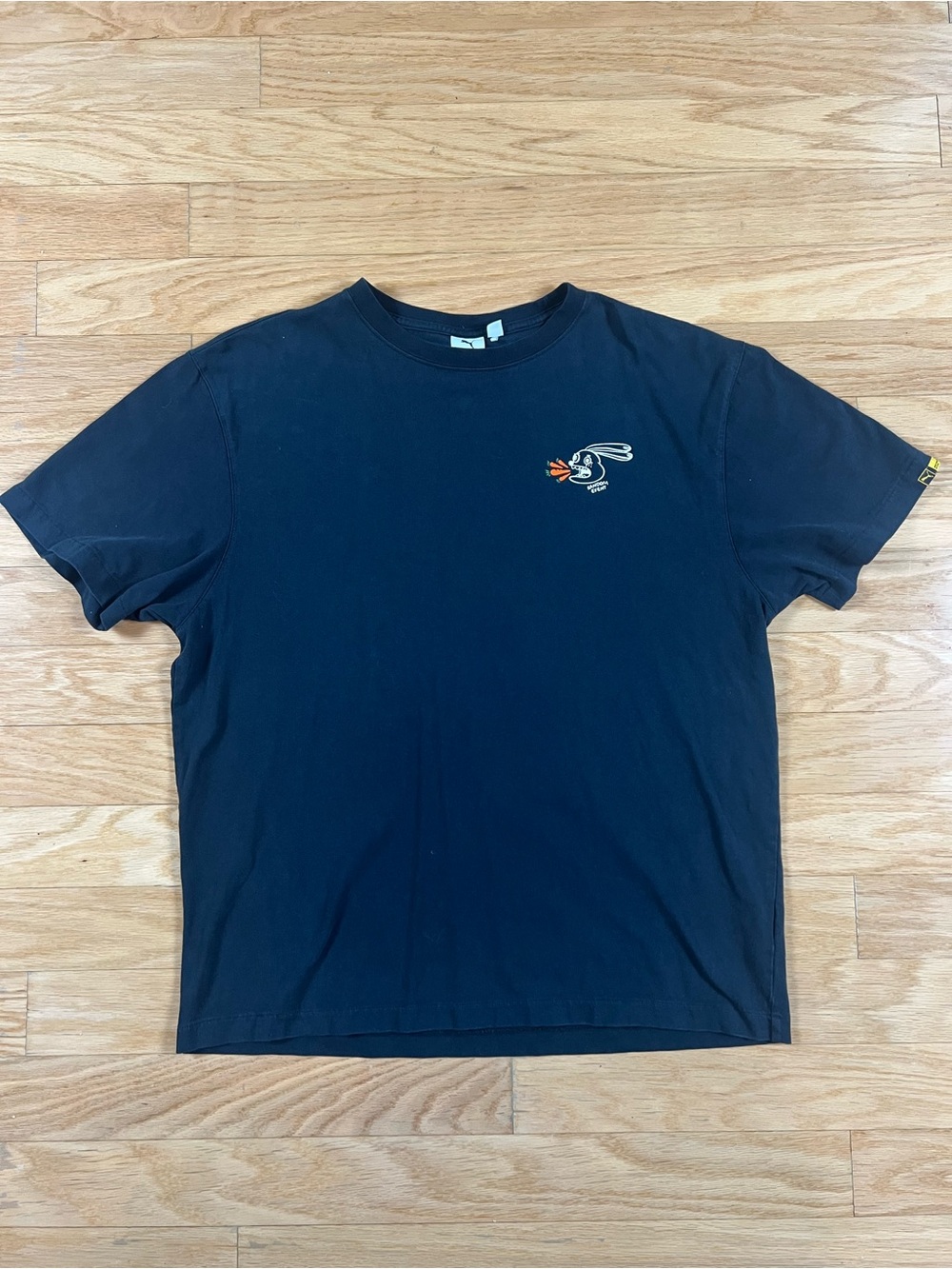 Rare PUMA x Randomevent Streetwear Graphic Tee in Black Size L